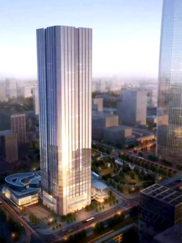 Ningbo Oriente Nova civitas core regio